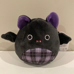 Squishmallow Morgana the Bat 4” Halloween 2024 NWT